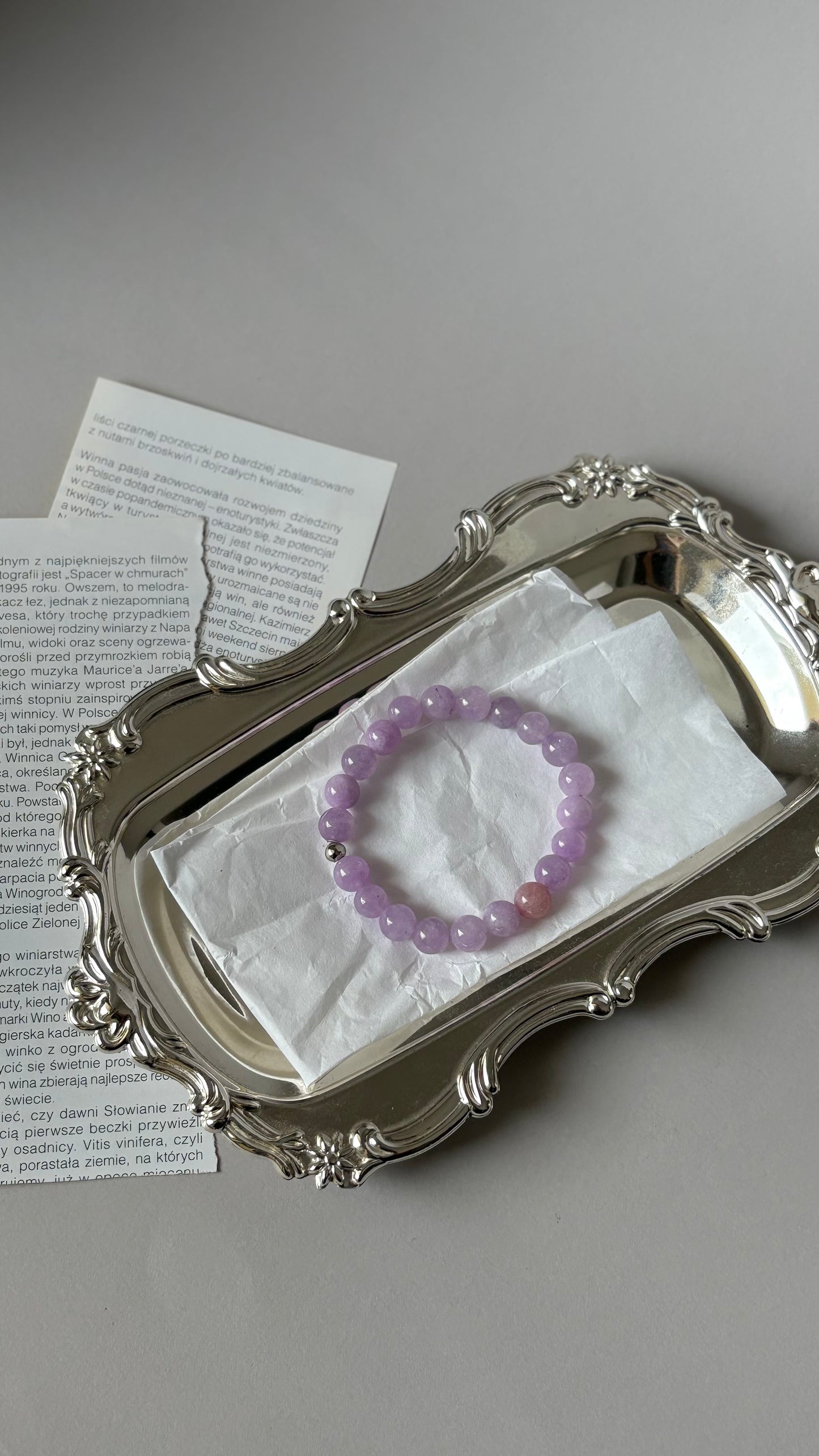 Bransoletka „Lavender Blush”