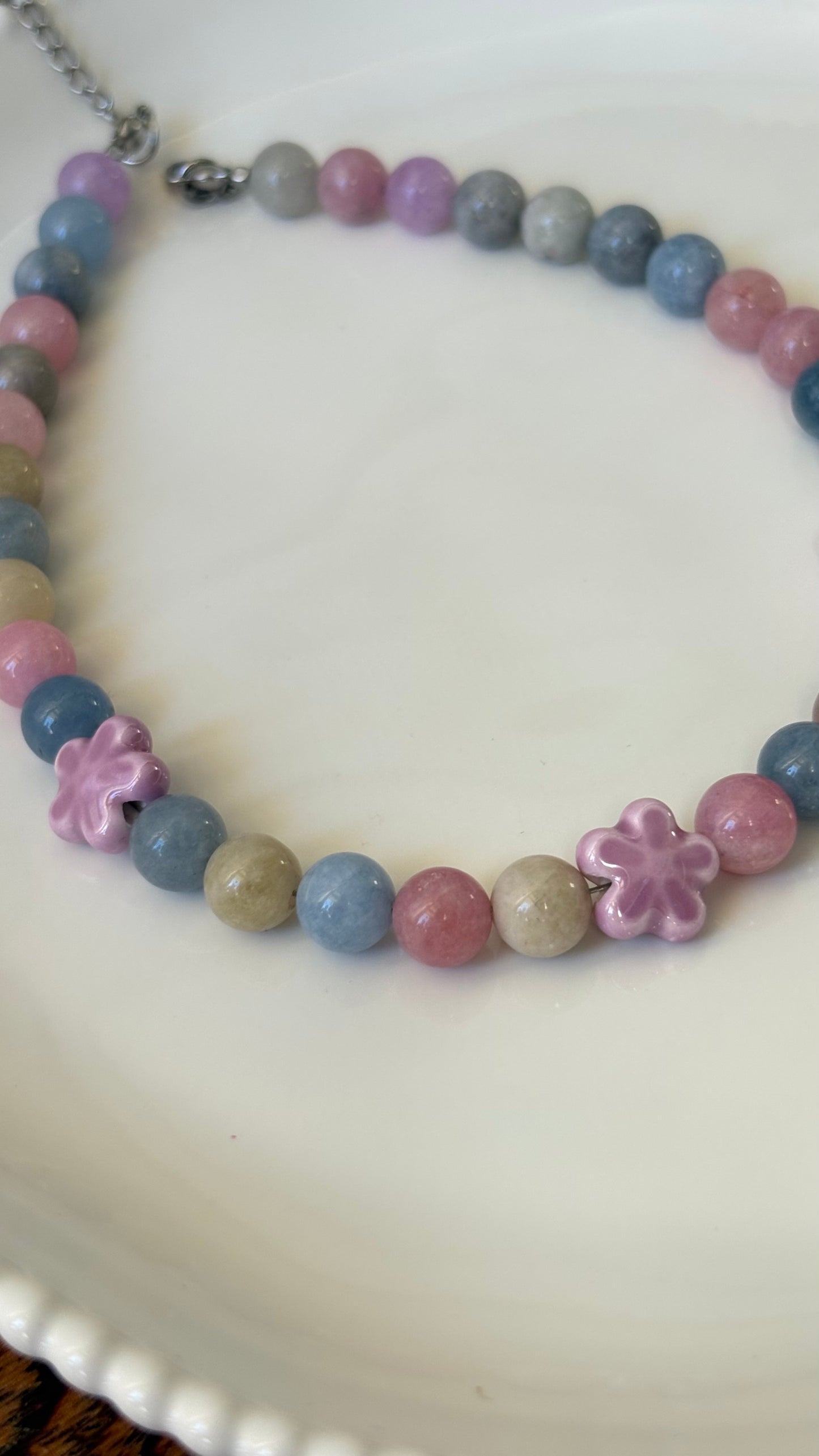 Naszyjnik „Pastel Bloom”