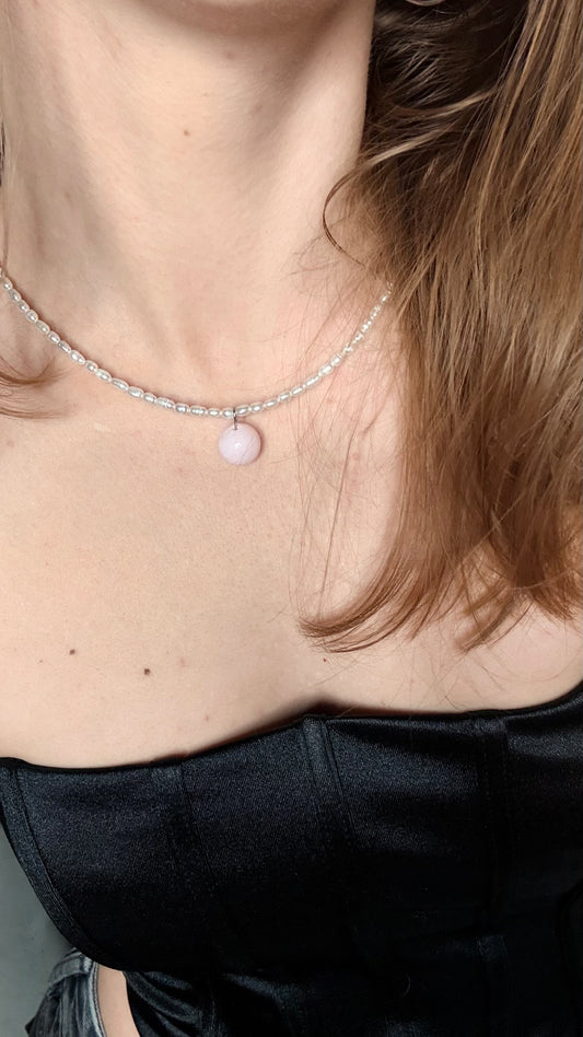 Naszyjnik „Blush Pearl”