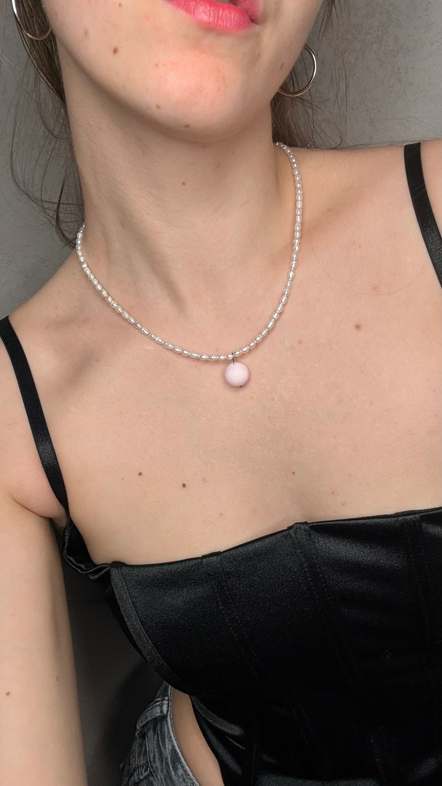 Naszyjnik „Blush Pearl”