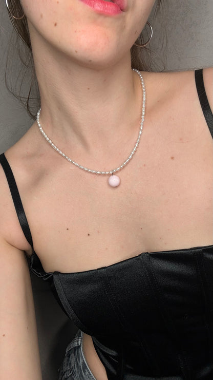 Naszyjnik „Blush Pearl”