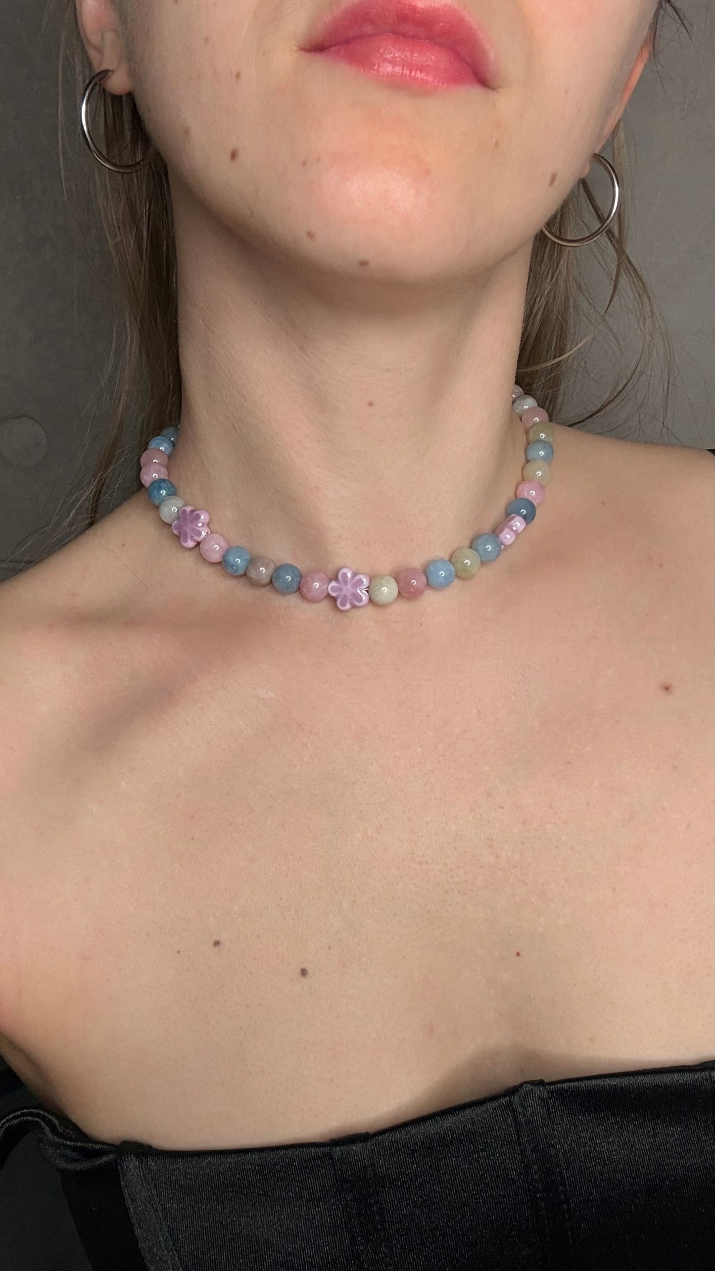 Naszyjnik „Pastel Bloom”