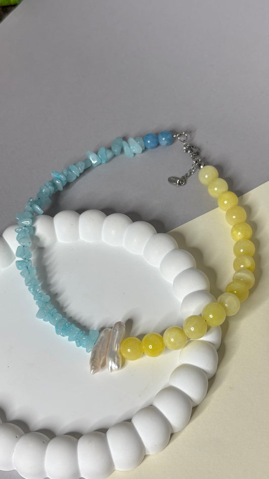 Naszyjnik „Sunlight Pearl”