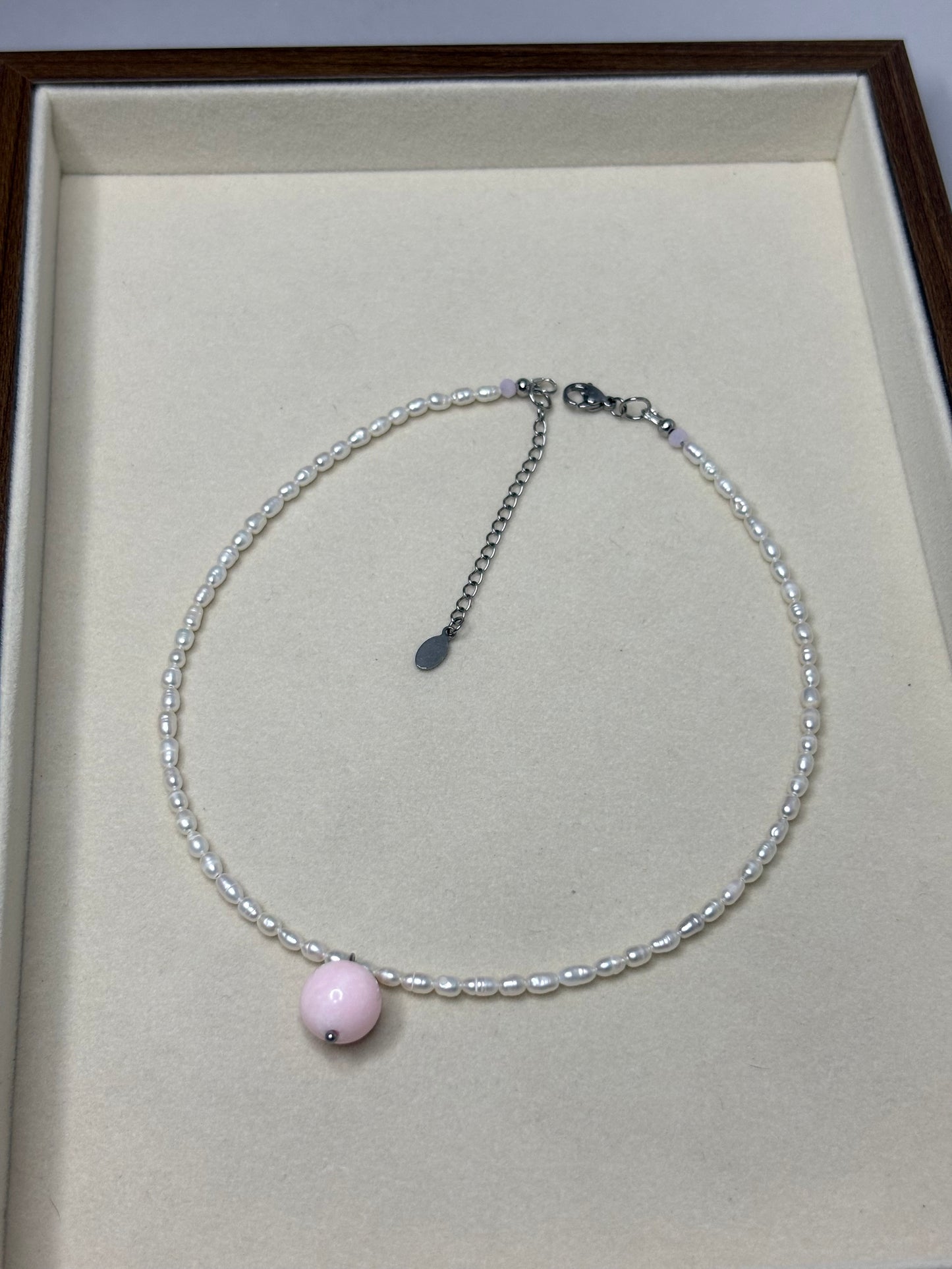 Naszyjnik „Blush Pearl”