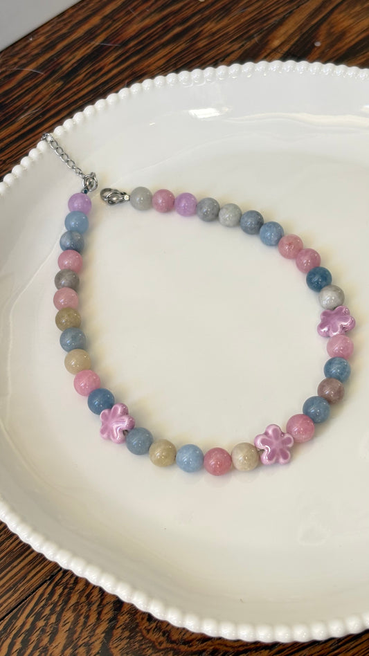 Naszyjnik „Pastel Bloom”