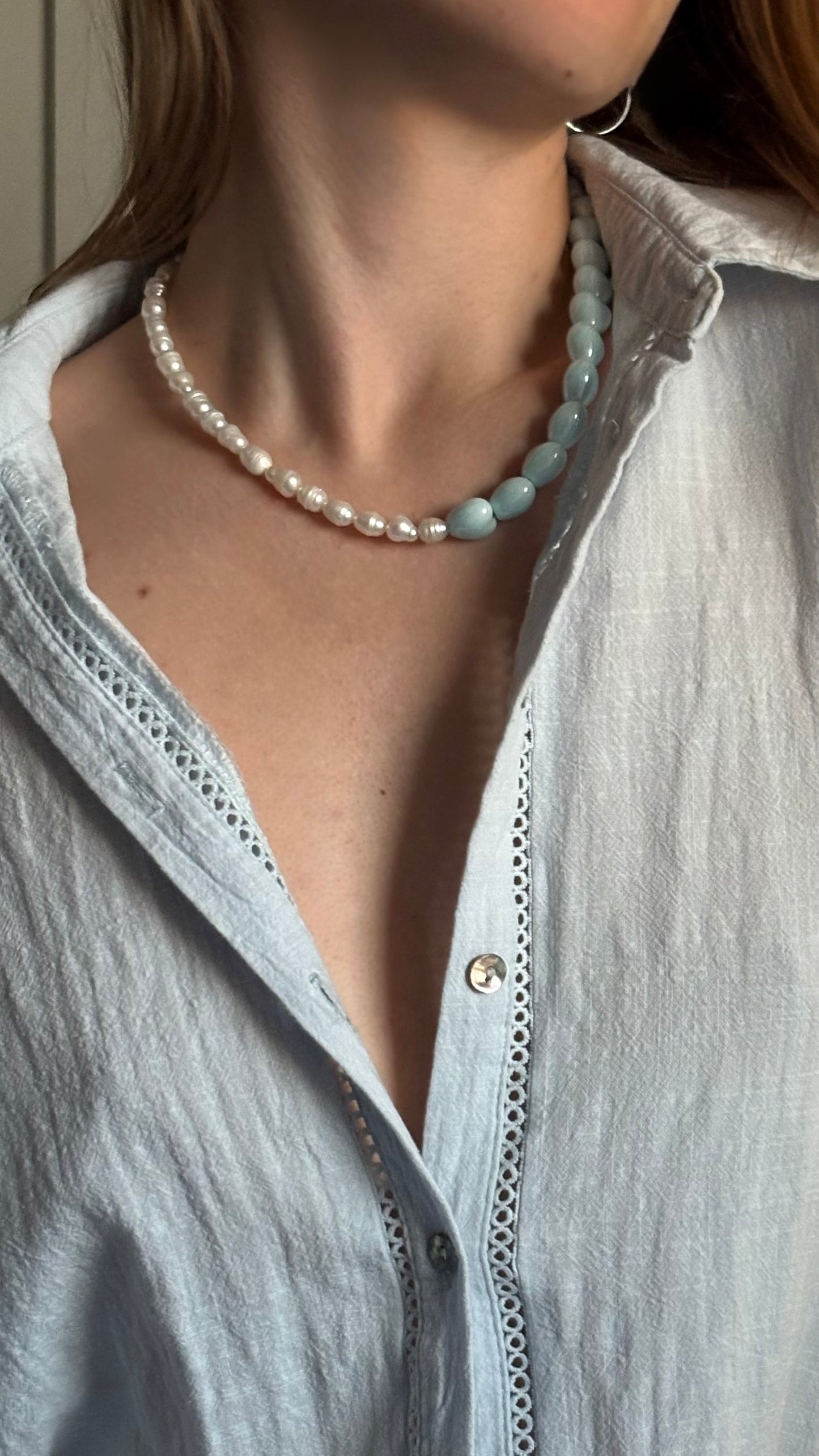 Naszyjnik „Pearl Sky”